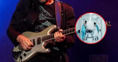 Exguitarrista de popular banda de rock queda en estado de coma