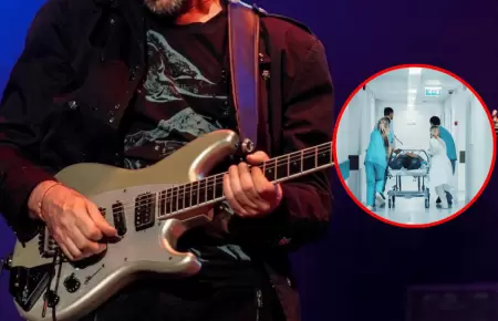 Exguitarrista de popular banda de rock queda en estado de coma