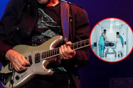 Exguitarrista de popular banda de rock queda en estado de coma
