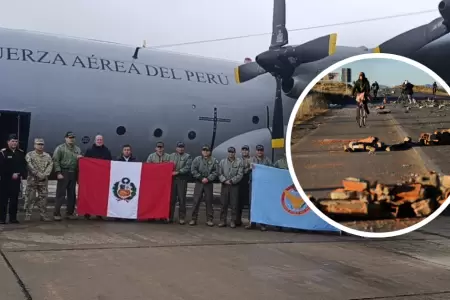 Gobierno de Per� repatria a 53 compatriotas varados en Bolivia y entrega 4 tonel