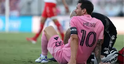 Messi sufre molestia muscular previo al Mundial 2026