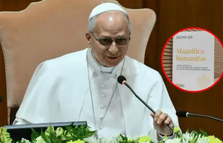 Papa Le�n XIV present� su primera enc�clica "Magnifica Humanitas"