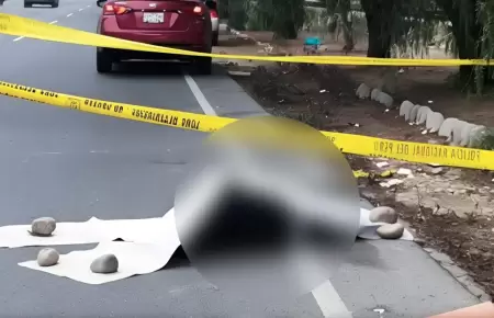 Cad�ver fue encontrado en la Carretera central sin oreja.