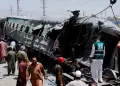 Tragedia tras explosi�n contra un tren: Reportan m�s de 25 muertos y varios heridos