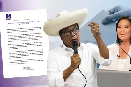 La agrupaci�n pol�tica coincide con la postura de no apoyar a los contendores de