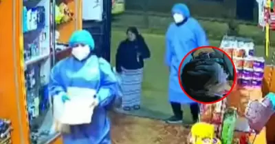 C�mplice confes� haber cubierto a due�a con cinta adhesiva.