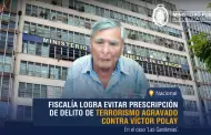 Fiscalía evita prescripción en caso "Las Gardenias" y pide cadena perpetua para Víctor Polay Campos
