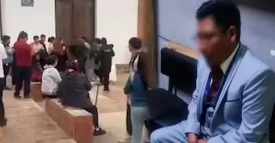 Hombre detenido por deuda de asistencia familiar.
