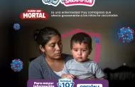EsSalud refuerza acciones contra el sarampión con vacunación gratuita