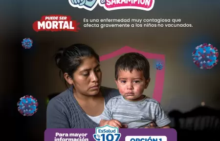 "Ponle el pare al sarampi�n".