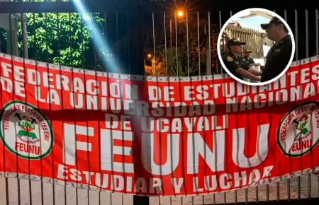 Estudiantes exigen mayor presupuesto.