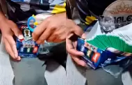 Mundial 2026: Joven es estafado con 'paquetón' de figuras del álbum con sobres... pero de anís