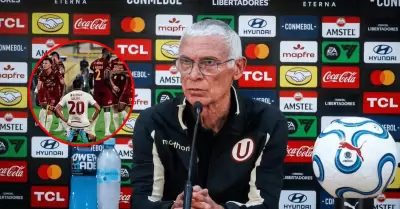 H�ctor C�per se pronuncia tras eliminaci�n de Universitario de la Libertadores