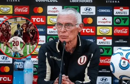H�ctor C�per se pronuncia tras eliminaci�n de Universitario de la Libertadores