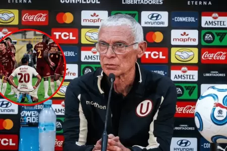 H�ctor C�per se pronuncia tras eliminaci�n de Universitario de la Libertadores