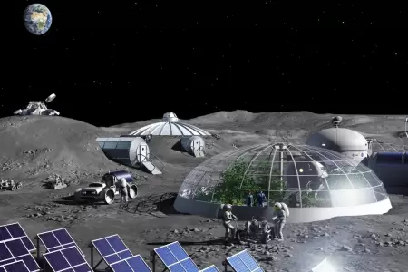La base lunar sentar� las bases para los viajes tripulados a Marte