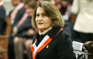 Luz Pacheco renunci� a la presidencia del Tribunal Constitucional a cuatro meses de acabar su mandato