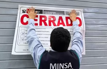 Minsa incauta una tonelada de productos farmac�uticos