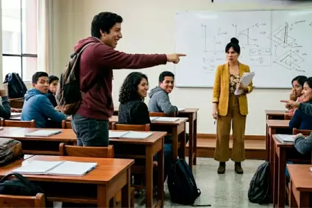 El cuestionamiento del alumno fue severo.