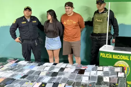 Capturan a dos integrantes de banda dedicada a robar celulares