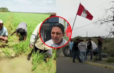 Arroceros de Piura rechazan reuni�n del Ejecutivo con otros dirigentes