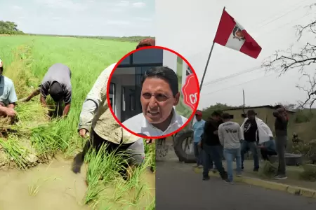 Arroceros de Piura rechazan reuni�n del Ejecutivo con otros dirigentes