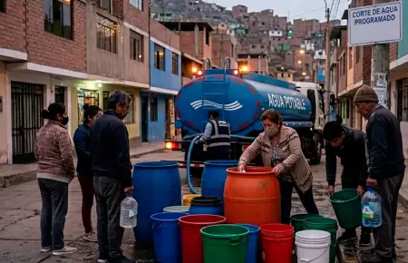 Corte de agua en Lima el 29 de mayo.