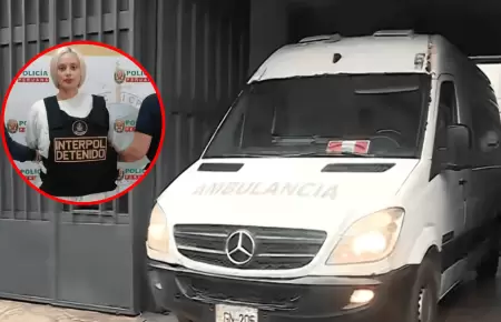 Nadeska Widausky fue trasladada al penal Anc�n II