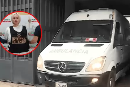 Nadeska Widausky fue trasladada al penal Anc�n II