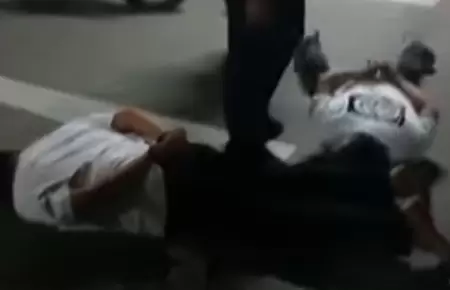 Sujetos fueron capturados tras balacera en centro comercial de Ventanilla.