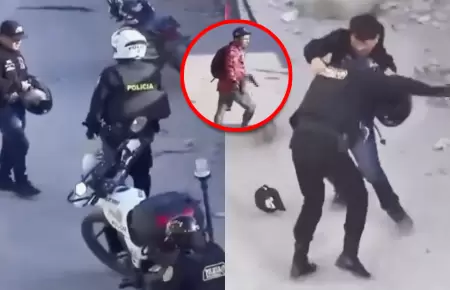 Operativo de rutina termin� en asalto a propios efectivos policiales.
