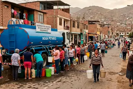 Corte de agua en Lima el 30 de mayo.