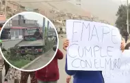 Indignaci�n en Comas: Vecinos bloquean tramo de Pasamayito y exigen muro de contenci�n tras m�ltiples accidentes