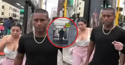 Pedro Aquino y su esposa