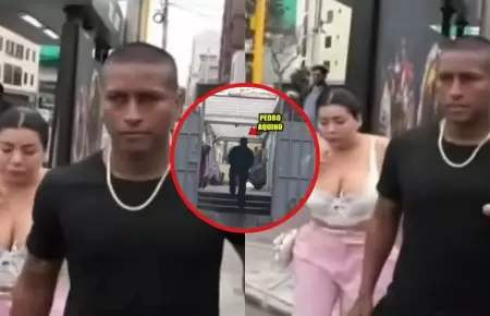 Pedro Aquino y su esposa