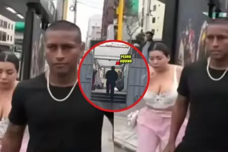 Pedro Aquino y su esposa