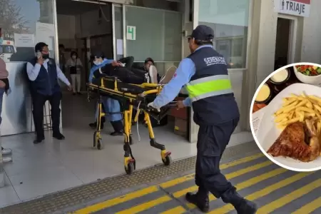 Queman la boca a menor