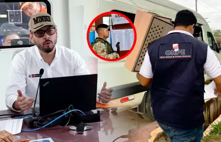 Ministro adelant� plan con las FF.AA. para el resguardo del material electoral