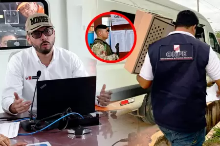 Ministro adelant� plan con las FF.AA. para el resguardo del material electoral