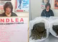 Abuela de 63 a�os es detenida en aeropuerto con m�s de 30 kilos de sustancias il�citas