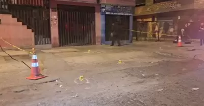 Ataque armado a empresa de encomiendas deja 1 herido