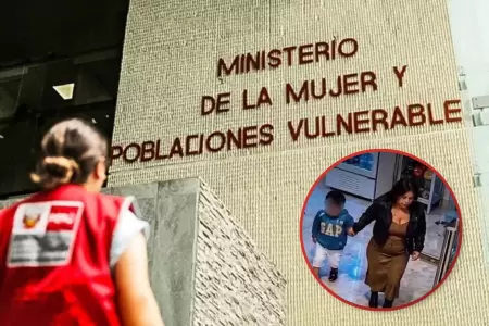 MIMP exigi� acelerar diligencias en caso de Zoila Castillo y su menor hijo.