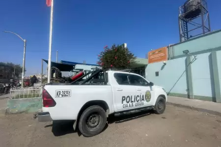Inseguridad en Tacna.