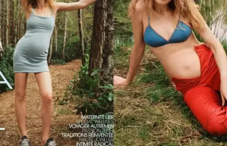 Modelo sorprende al anunciar embarazo