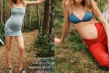 Modelo sorprende al anunciar embarazo