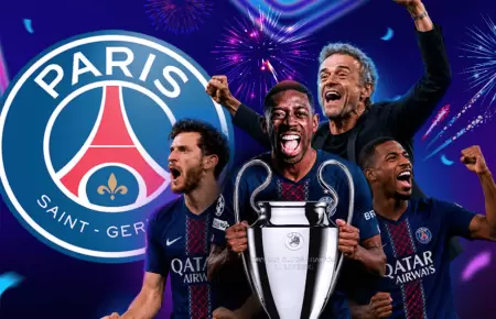 PSG se consagr� campe�n de la Champions League