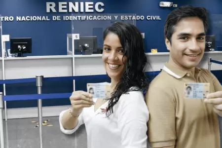 Reniec operar� 12 horas continuas para recojo y tr�mite de DNI