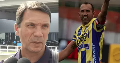 Z� Ricardo, t�cnico de Sporting Cristal, se pronunci� sobre Hern�n Barcos