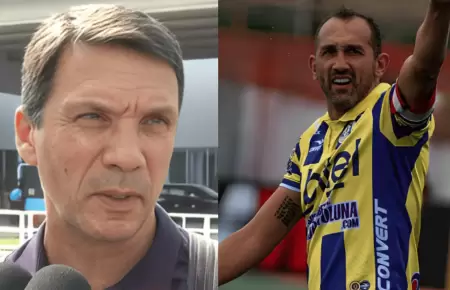 Z� Ricardo, t�cnico de Sporting Cristal, se pronunci� sobre Hern�n Barcos