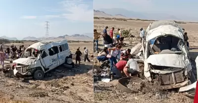 Tragedia en la Panamericana Norte